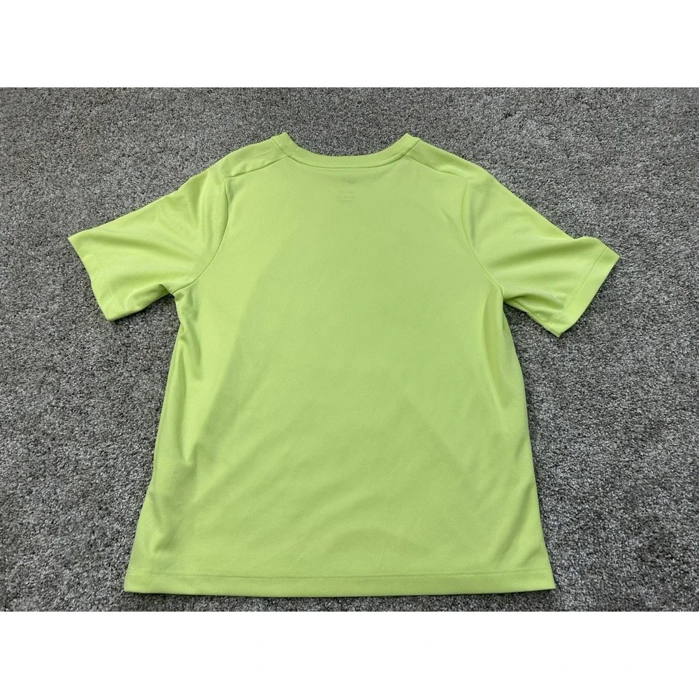 Nike Dri-Fit Children's Active Short Sleeve Shirt Size XL Lemon Twist Yellow‎